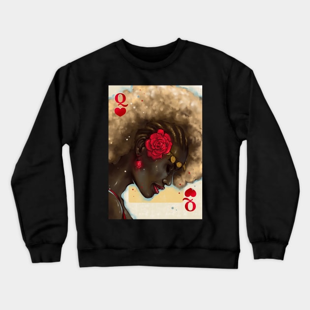 Gipsy Queen Crewneck Sweatshirt by dracoimagem